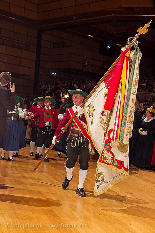 Auftritt im Oberösterreichischer Tracht 