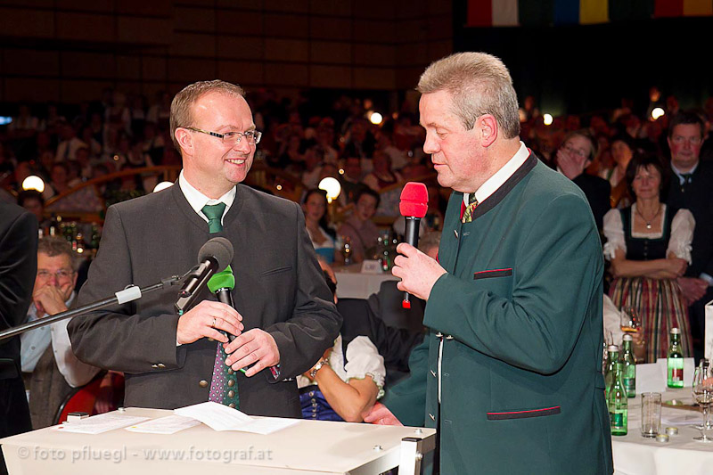 Mag. Johannes Waidbacher und Moderator Walter Egger