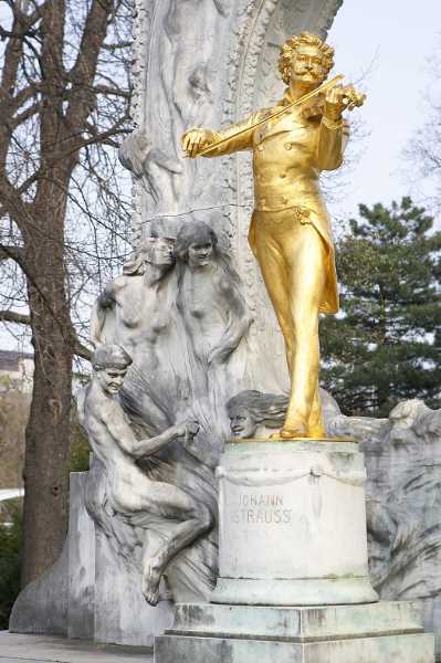 Johann Strauss Denkmal Stadtpark Wien