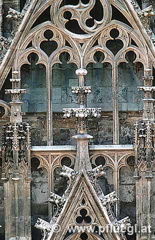 Stephanskirche Dom Platz Detail Wienfoto